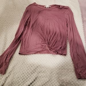 Gaze mauve top size medium